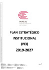 Vista preliminar de documento PLAN ESTRATÉGICO INSTITUCIONAL 2019 – 2027