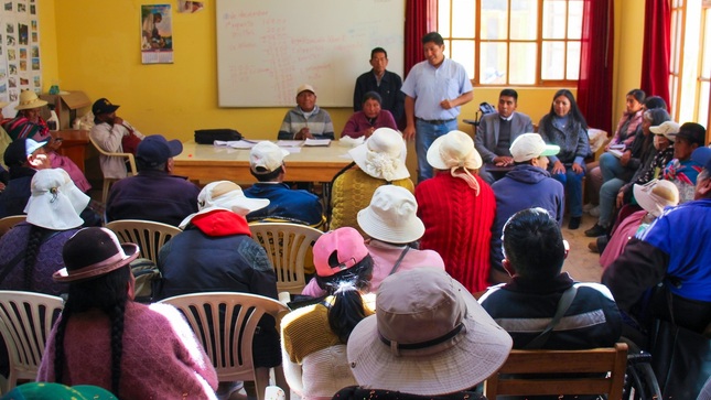 Municipalidad Provincial apoya a la asociación de limitados físicos de Puno (ALFIP) en reunión quincenal