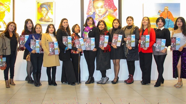 En el marco del mes de la mujer, se realiza VIII Exposición internacional de mujeres artistas “Diversidad de pinceles”