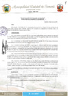 Vista preliminar de documento RESOLUCION DE ALCALDIA N° 017-2019-MDC-A