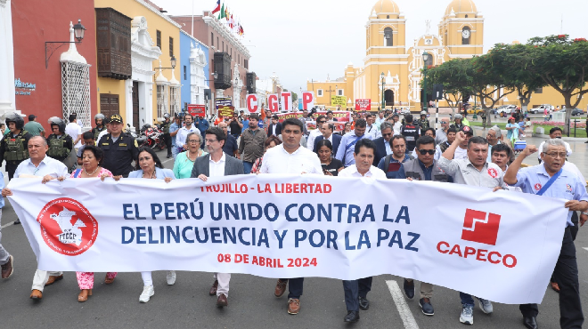 Lucha contra la delincuencia tiene que ser una cruzada nacional