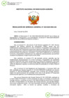 Vista preliminar de documento Resolución de Gerencia General N° 0023-2024-INIA-GG