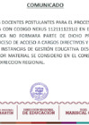 Vista preliminar de documento COMUNICADO - PUBLICACION FINAL DE CONSOLIDADO REGIONAL DE PLAZAS VACANTES
