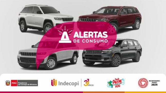 Más de 150 vehículos Grand Cherokee fabricados en 2023 y 2022  son llamados a revisión