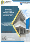 Vista preliminar de documento Bases Contratacion Docente 2024-II