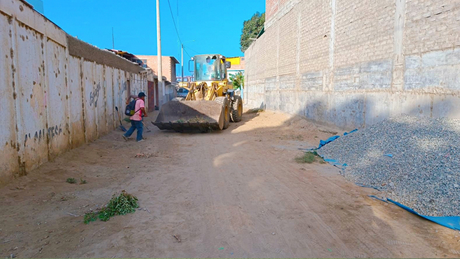 Municipio establece ruta alterna hacia colegios de primaria en San Jacinto