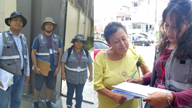 1,611 surquillanos fueron empadronados solo en marzo.