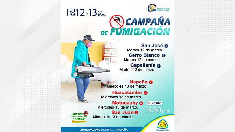 Campaรฑa de Fumigaciรณn
