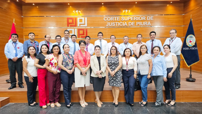 Corte Superior de Piura trabaja para implementar Unidad de Integridad entre sus colaboradores