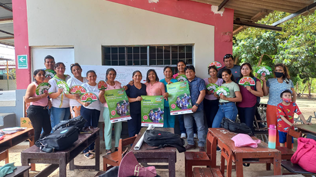 Capacitan a docentes de Motupillo - Pítipo sobre prevención de dengue