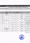 Vista preliminar de documento PLAZAS VACANTES PARA EL PROCESO DE REASIGNACION DE PERSONAL ADMINISTRATIVO D.L N°276