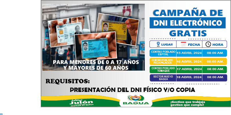 Campaña DNI ELECTRONICO