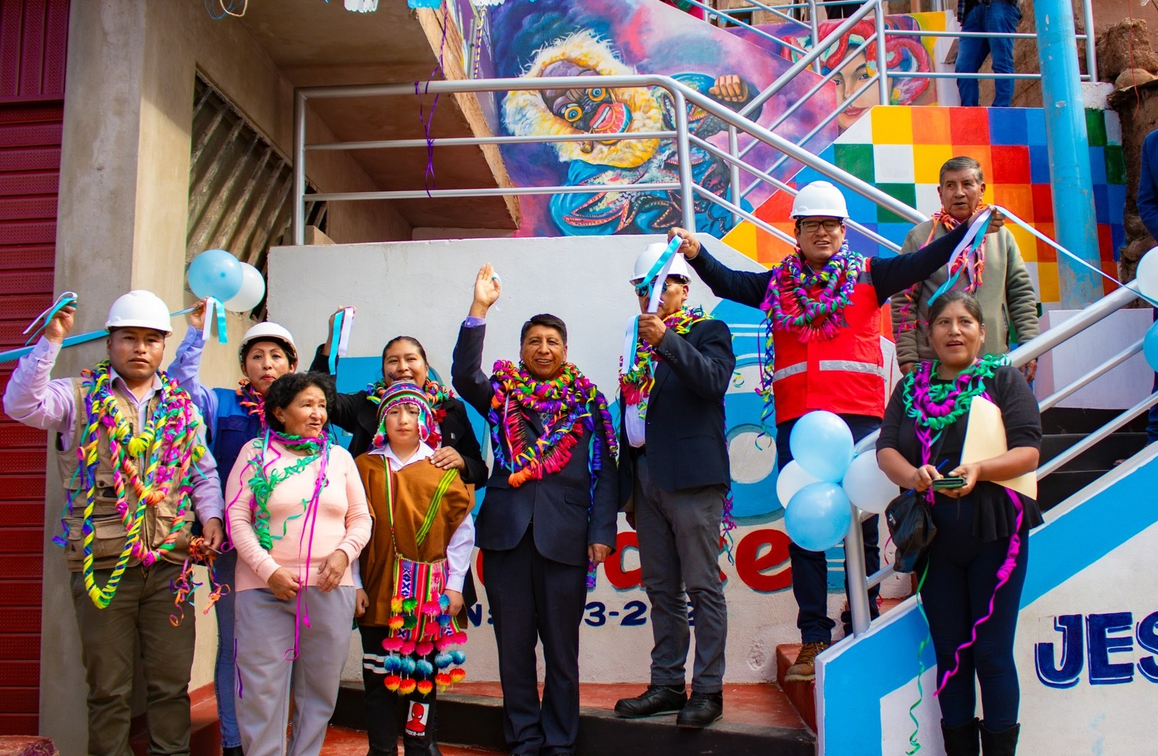 Vecinos del barrio Andrés Avelino Cáceres beneficiados con obra que mejora su calidad de vida