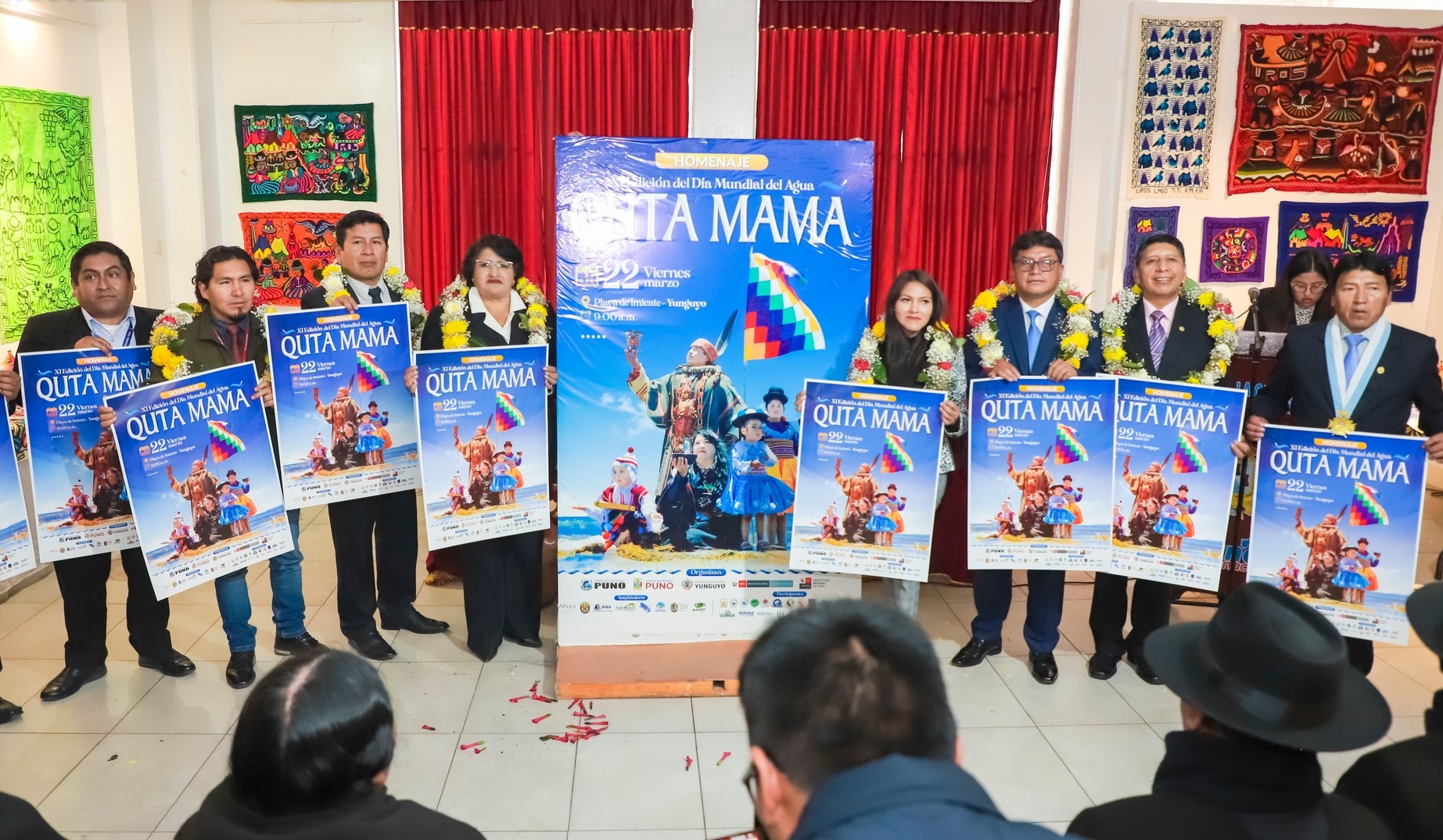 Se realizó la presentación de la “Quta Mama” con motivo del Dia mundial del agua