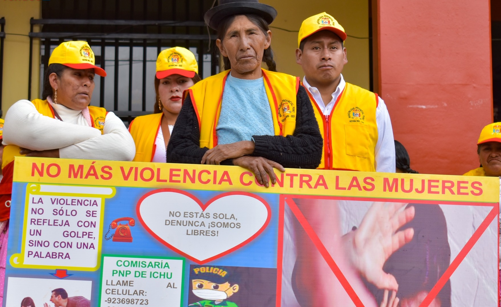 Juntas vecinales de seguridad ciudadana de la región participaron en ceremonia de renovación de juramento