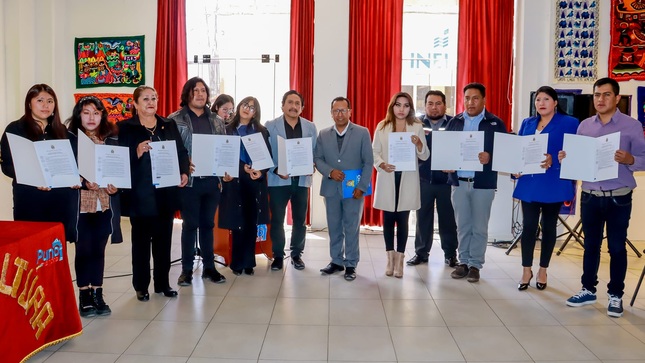 Juramenta nuevo Consejo Provincial de Cultura de Puno