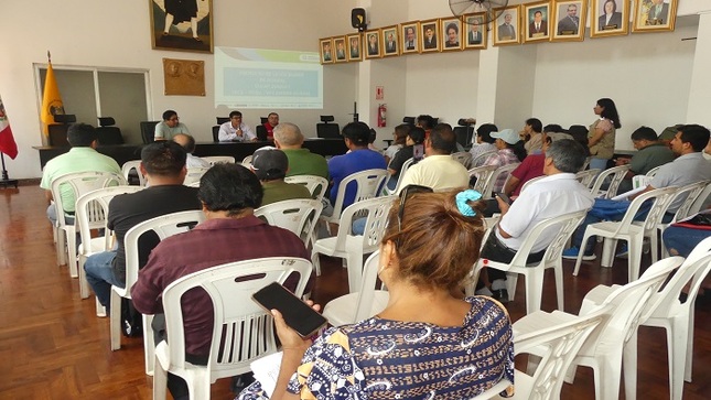 Se realiza charla informativa sobre sobre proyecto de ampliación de agua y saneamiento para los pueblos de Huaral 