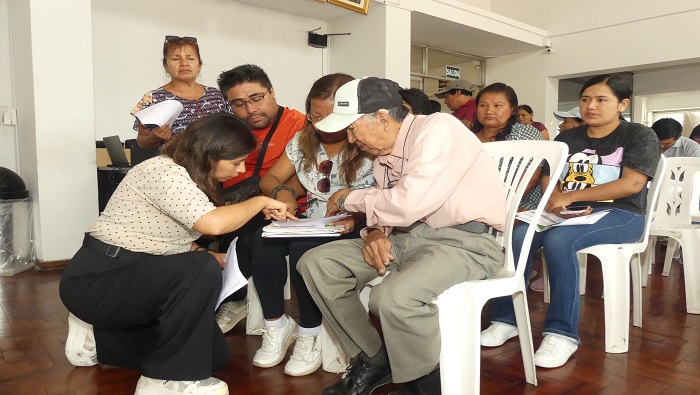 Se realiza charla informativa sobre sobre proyecto de ampliación de agua y saneamiento para los pueblos de Huaral