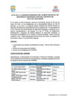 Vista preliminar de documento Acta de la II Sesión Ordinaria del Comité Distrital de Seguridad Ciudadana 2024 del Distrito de Villa el Salvador