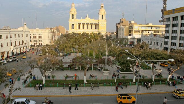 Levantamiento catastral urbano de Chiclayo