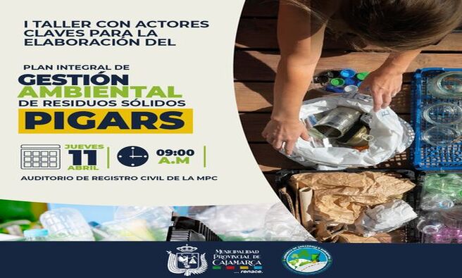 โ
La Municipalidad Provincial de Cajamarca invita a todos los presidentes vecinales y actores ambientales para la elaboraciรณn del ๐๐ฅ๐๐ง ๐๐ง๐ญ๐๐ ๐ซ๐๐ซ ๐๐ ๐๐๐ฌ๐ญ๐ข๐จฬ๐ง ๐๐ฆ๐๐ข๐๐ง๐ญ๐๐ฅ ๐๐ ๐๐๐ฌ๐ข๐๐ฎ๐จ๐ฌ ๐๐จฬ๐ฅ๐ข๐๐จ๐ฌ (๐๐๐๐๐๐)
๐
๐๐ฎ๐๐ฏ๐๐ฌ ๐๐ ๐๐ ๐๐๐ซ๐ข๐ฅโง
๐ ๐๐:๐๐ ๐โง๐
๐๐๐ฎ๐๐ข๐ญ๐จ๐ซ๐ข๐จ ๐๐ ๐๐๐ ๐ข๐ฌ๐ญ๐ซ๐จ ๐๐ข๐ฏ๐ข๐ฅ ๐๐ ๐ฅ๐ ๐๐๐
