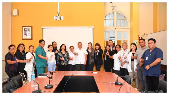 El Dr. Carlos Urbano informó que la delegación va a hacer un diagnóstico situacional del centro pediátrico.