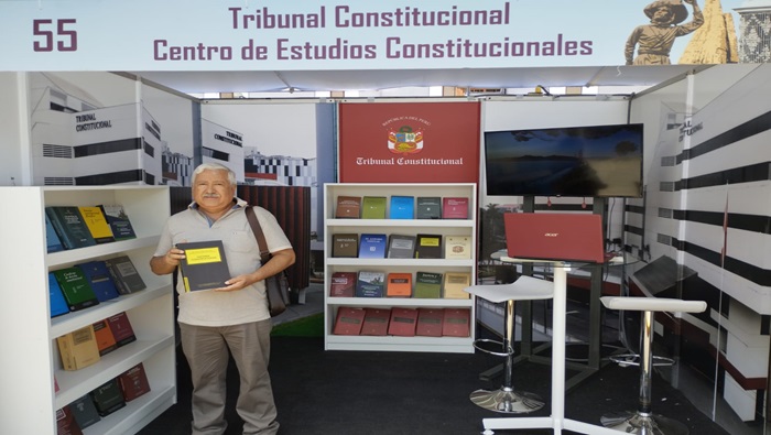 Tribunal Constitucional presente en la II Feria Internacional del Libro de La Libertad