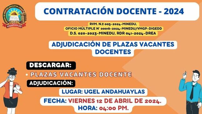 Contratacion docente 2024 adjudicacion 12042024