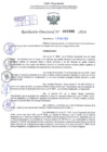 Vista preliminar de documento Resolución Directoral. N° 1085 - 2024 