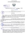 Vista preliminar de documento Resolución Directoral. N° 1090 - 2024