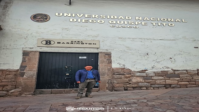 Regidor de Megantoni se reuniรณ con representantes de la Universidad Nacional de Arte "Diego Quispe Tito"