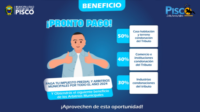 #YoCumplo ¡Aprovecha los beneficios del Pronto Pago!