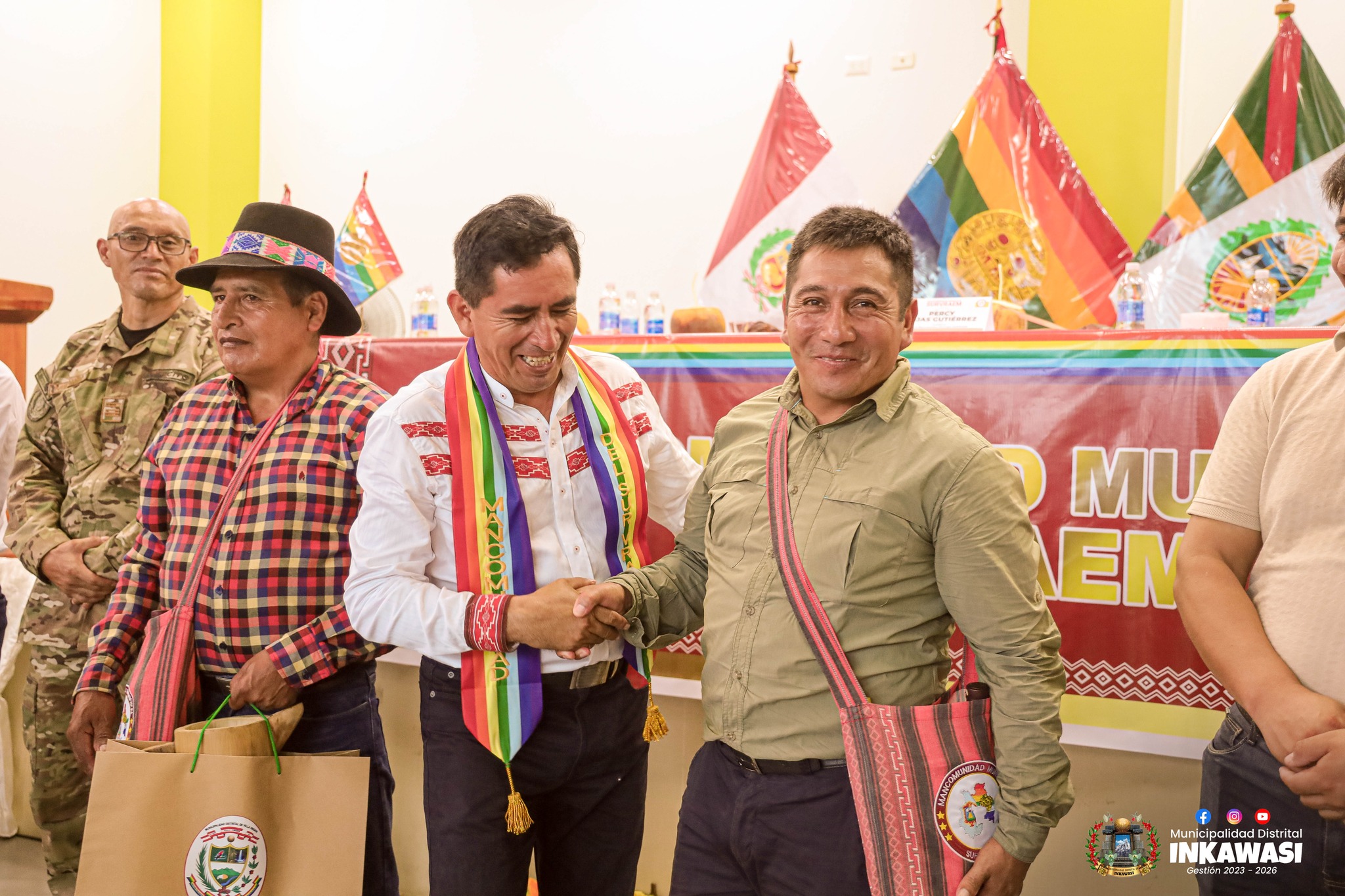 sesión de la mancomunidad sur vraem