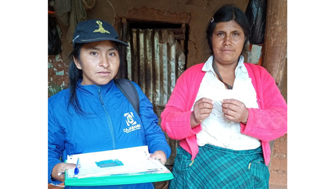 sigue recorriendo las diversas comunidades y jirones de la ciudad