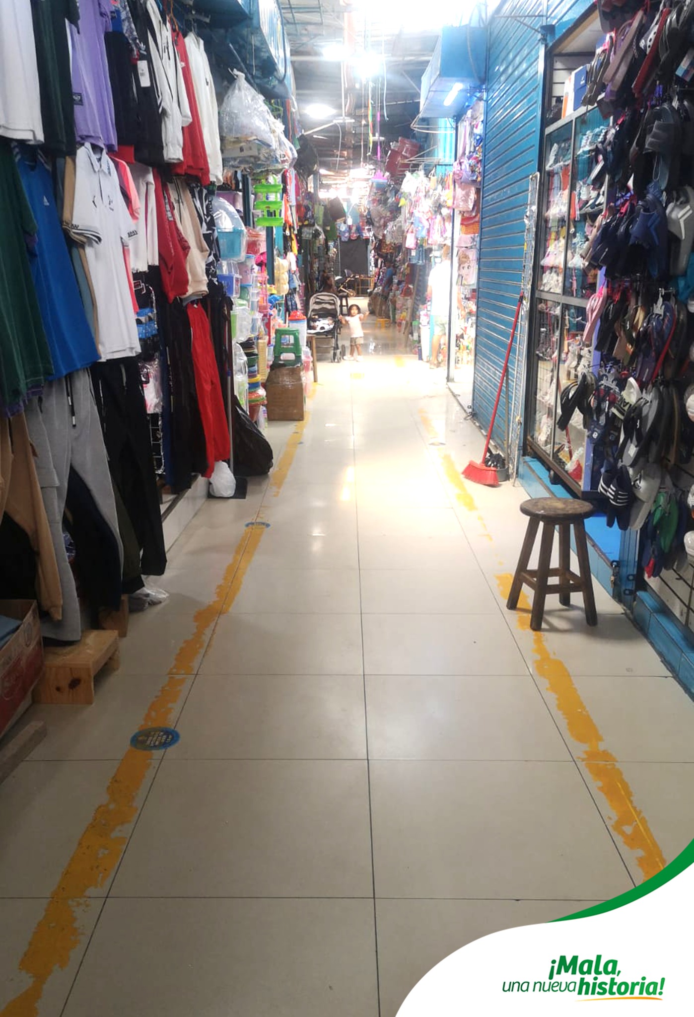 Inspección en el Mercado Virgen de las Mercedes, con objetivo de verificar el cumplimiento de las Disposiciones Municipales