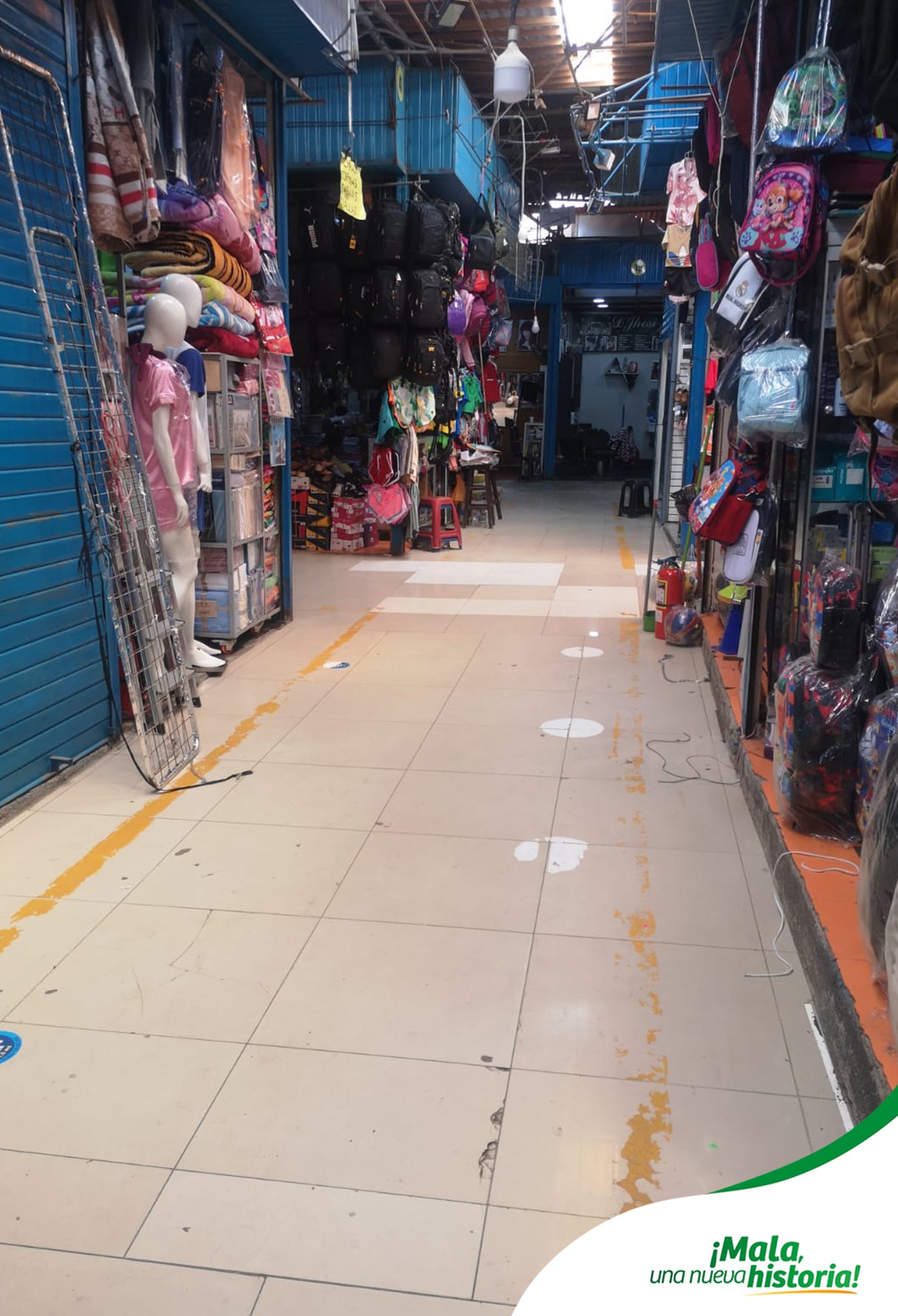 Inspección en el Mercado Virgen de las Mercedes, con objetivo de verificar el cumplimiento de las Disposiciones Municipales