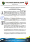 Vista preliminar de documento ACUERDO DE CONCEJO MUNICIPAL N°013-2024-MDI-CM