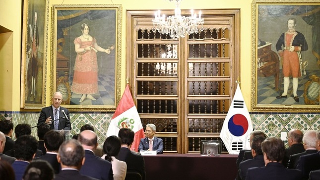 Discurso del ministro Javier González-Olaechea en la ceremonia de entrega de 15 vehículos a Cancillería, donados por la República de Corea