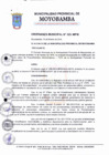 Vista preliminar de documento Ordenanza Municipal Nº332