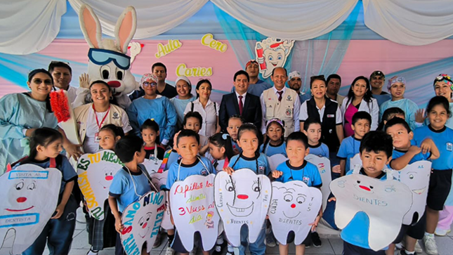 20.000 niños quedarán libres de caries en Lambayeque