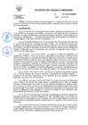 Vista preliminar de documento ACUERDO DE CONSEJO N° 116-2024