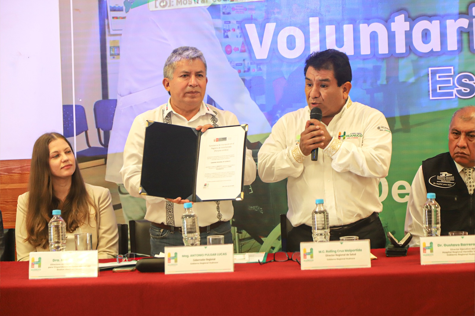 Programa de voluntariado.