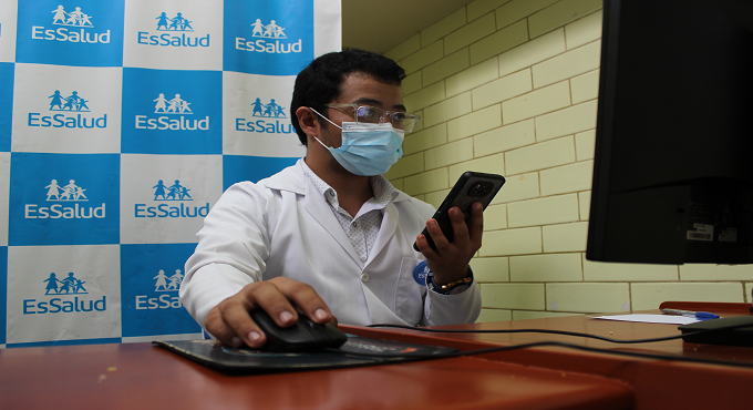 Callao: pacientes con diagnóstico de dengue son monitoreados a través de moderno sistema de tele consulta en EsSalud