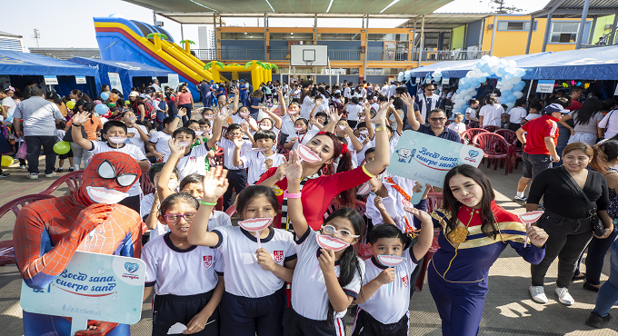 EsSalud brindó atención integral preventiva odontológica a más de 1,200 escolares