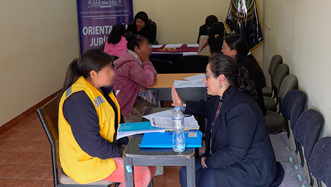 Corte Superior de Justicia Cusco promueve I Campña de Orientación Jurídica a internas del penal de mujeres