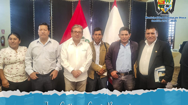 Reunión de trabajo en la Región de Ayacucho