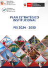 Vista preliminar de documento Plan Estratégico Institucional PEI 2024 - 2030