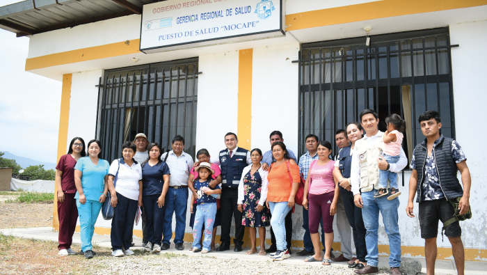 Geresa y autoridades de Olmos unen esfuerzos para mejorar la salud en el distrito