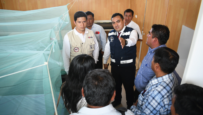 Geresa y autoridades de Olmos unen esfuerzos para mejorar la salud en el distrito