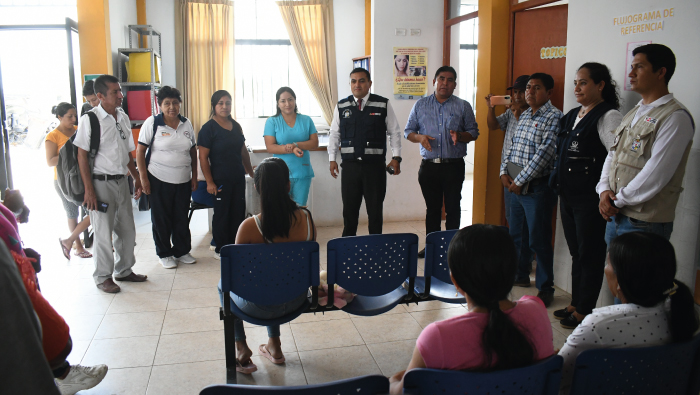 Geresa y autoridades de Olmos unen esfuerzos para mejorar la salud en el distrito